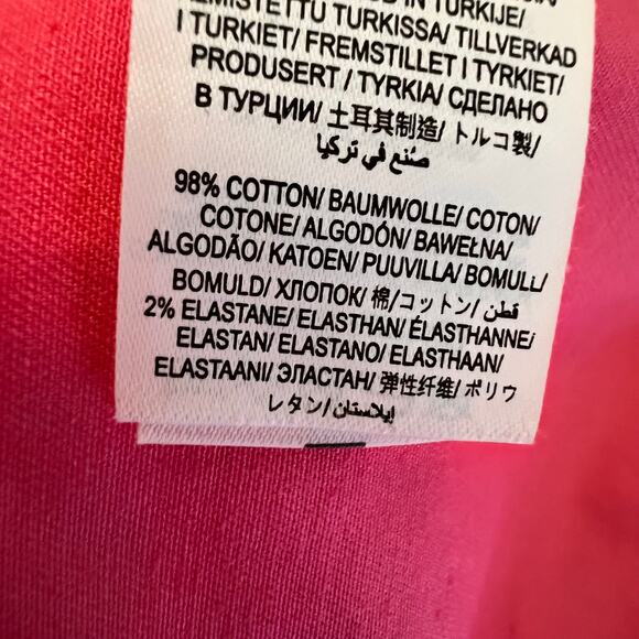 Boden Chino Shorts Coastal Hot Pink Utility Resort Style Size 14 NWT - Picture 9 of 10